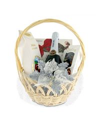 корзина с конфетами и martini asti